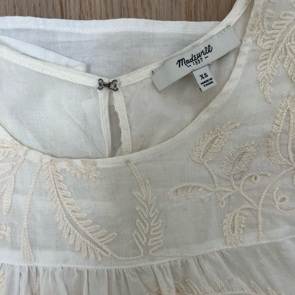 Madewell | Cotton shirt with embroidered detail - Picture 3 of 4